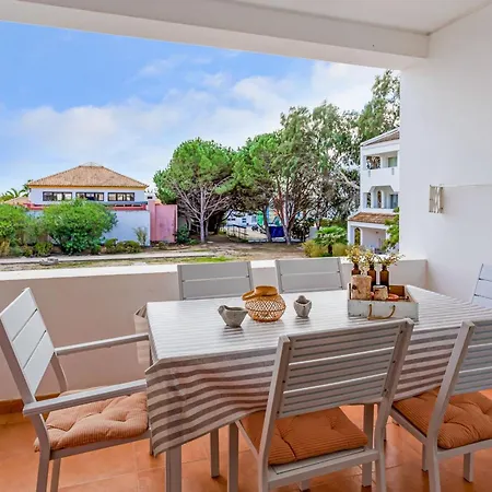 Golden 1 Bdr Flat W/ Balcony & Pool By Lovelystay Cabanas De Tavira Exterior photo
