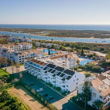 Golden 1 Bdr Flat W/ Balcony & Pool By Lovelystay Cabanas De Tavira Exterior photo