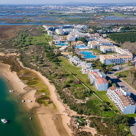 Golden 1 Bdr Flat W/ Balcony & Pool By Lovelystay Cabanas De Tavira Exterior photo